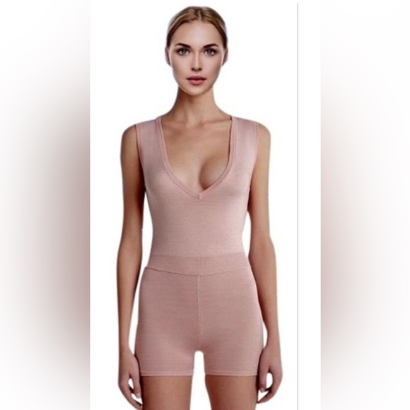 La PerlaLight Grey "new Silk Soul" Silk Knitted Romper-Jumpsuit USsize 4,All Products : American Fashion Style Bags On Sale